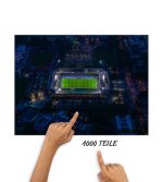 Puzzle Flutlicht-Doppel am Ostseestadion