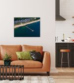 Puzzle Strandpromenade Bansin von oben