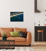 Puzzle Strandpromenade Bansin von oben