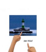 Puzzle Molenfeuer Sassnitz im Winterkleid