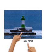 Puzzle Molenfeuer Sassnitz im Winterkleid